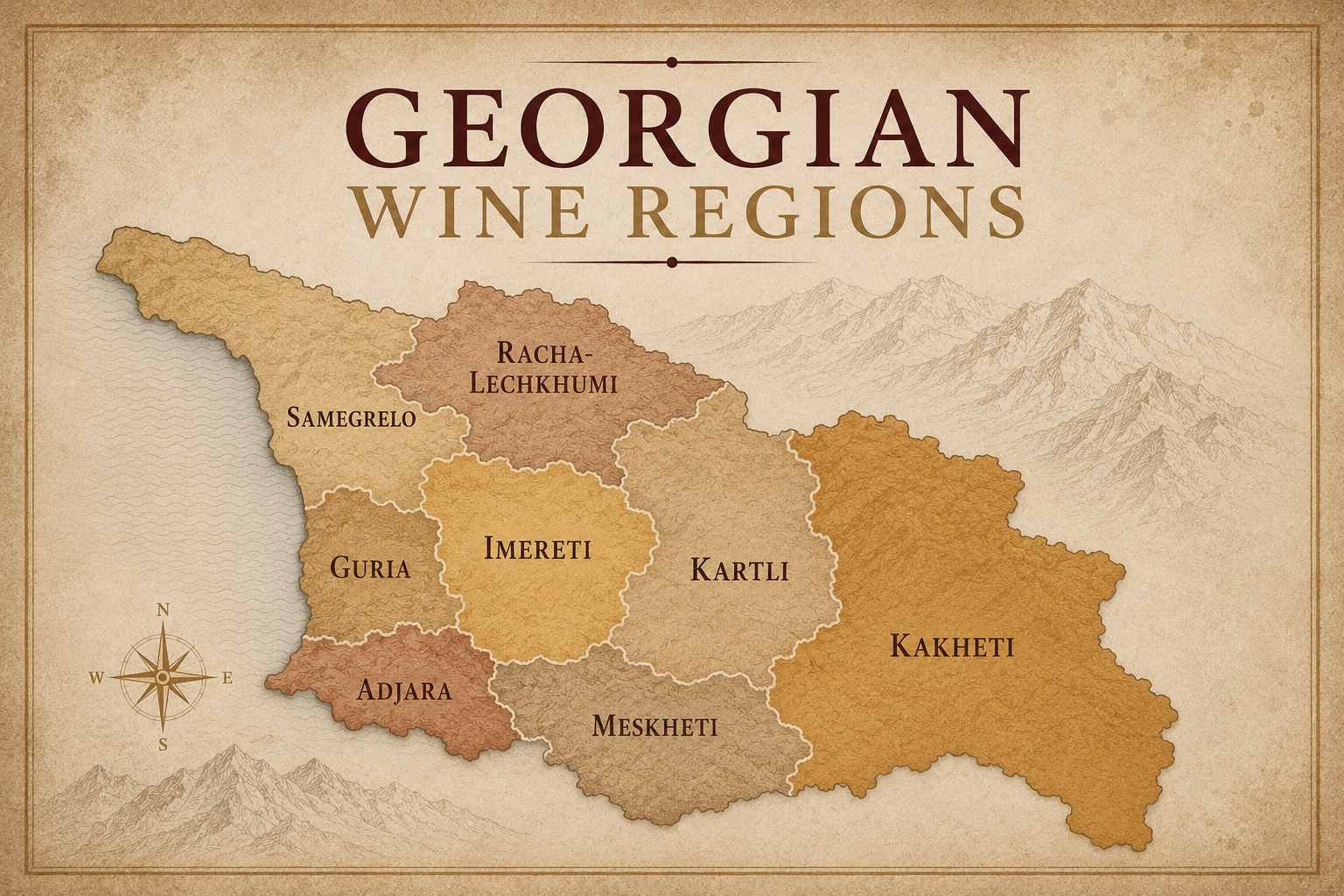 Georgia's Wine Regions